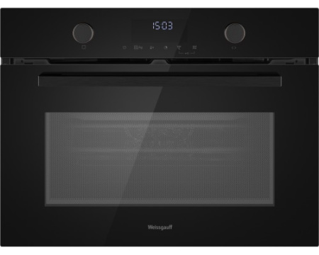Духовой шкаф с СВЧ Weissgauff OE 4551 DB Black Edition