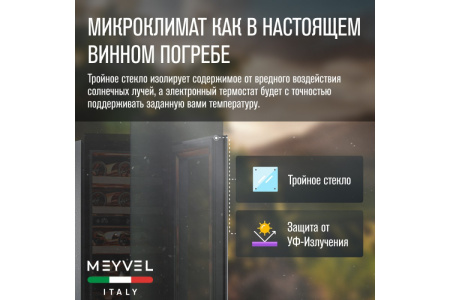 Винный шкаф Meyvel MV28NH-KWT2
