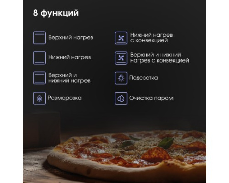 Электрический духовой шкаф Zigmund & Shtain E 176 W