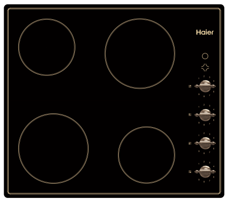 Стеклокерамическая варочная поверхность Haier HHX-C64ATQBB