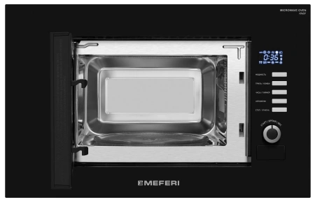 Микроволновая печь встраиваемая Meferi MMO6020BK SLIM POWER