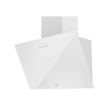 Вытяжка кухонная наклонная LEX MOZA 500 WHITE