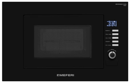 Микроволновая печь встраиваемая Meferi MMO6020BK SLIM POWER