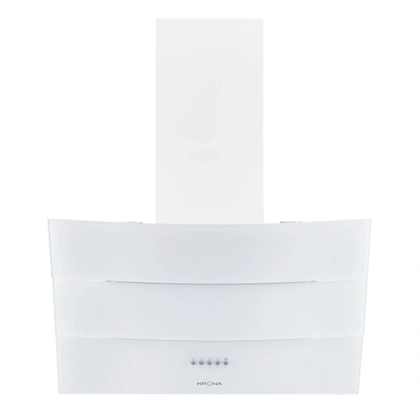 Наклонная вытяжка KRONA INGA 600 white push button