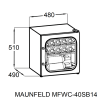 Винный шкаф Maunfeld MFWC-40SB14