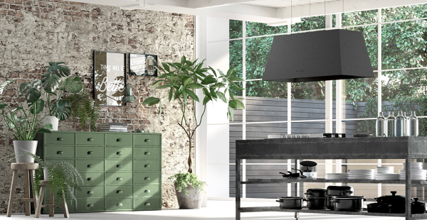 Островная вытяжка Faber CHLOE XL ISOLA CAST IRON F110 321.0506.538
