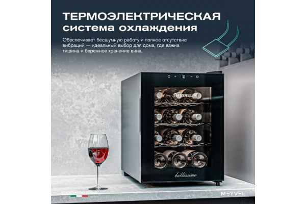 Винный шкаф Meyvel MV12-TBF1