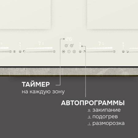 Индукционая варочная панель Zigmund & Shtain CI 69.6 I