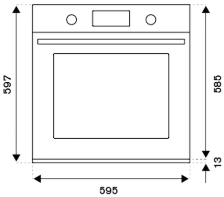 Духовый шкаф Bertazzoni Heritage F6011HERVPTAC