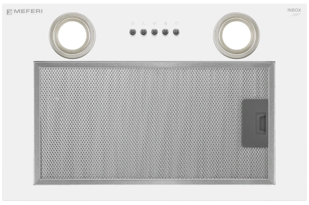 Полновстраиваемая вытяжка Meferi INBOX45WH LIGHT