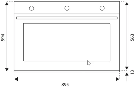 Духовый шкаф Bertazzoni Professional F909PROEKN