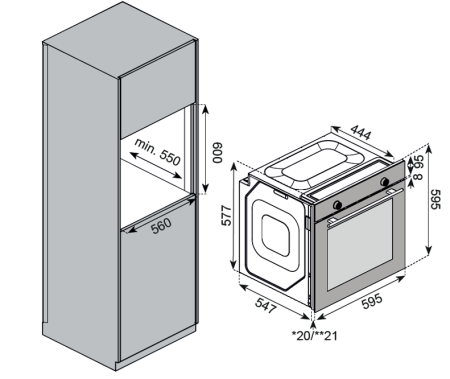 Духовой шкаф Kuppersberg HFT 610 W