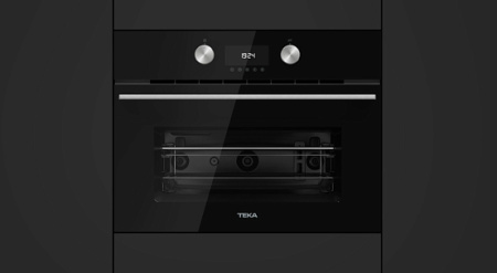 Встраиваемая микроволновая печь с грилем Teka MLC 8440 NIGHT RIVER BLACK
