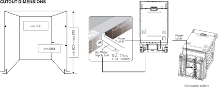 Посудомоечная машина Bertazzoni DW60EPRS