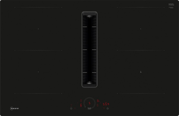 Индукционная варочная панель с интегрированной вытяжкой Neff V58PHQ4C0