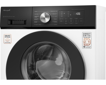 Стиральная машина Weissgauff WM 45127 Direct Drive Inverter Steam