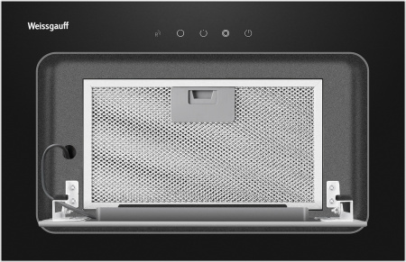 Вытяжка Weissgauff Aura 456 Touch Black Glass