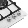 Газовая варочная панель Meferi MGH453WH GLASS POWER