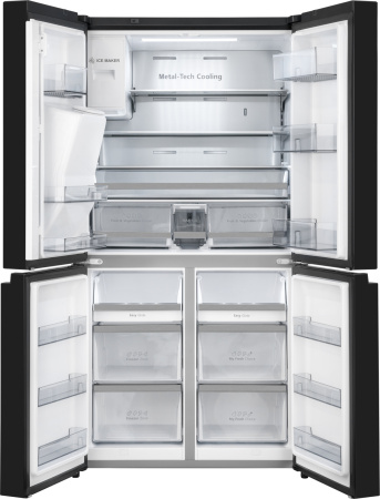 Холодильник Weissgauff WCD 687 NFBX NoFrost Inverter