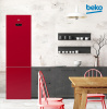 Холодильник Beko RCNK400E20ZGR красный