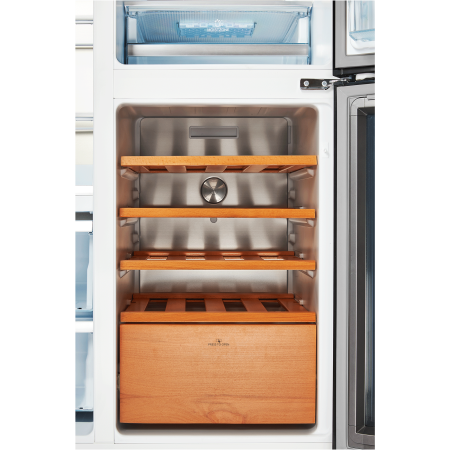 Холодильник Hiberg RFS-700DX NFGB inverter Wine