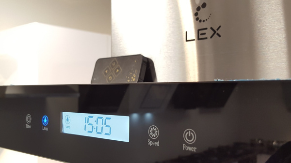 Островная кухонная вытяжка LEX Solaris Isola 900 Black