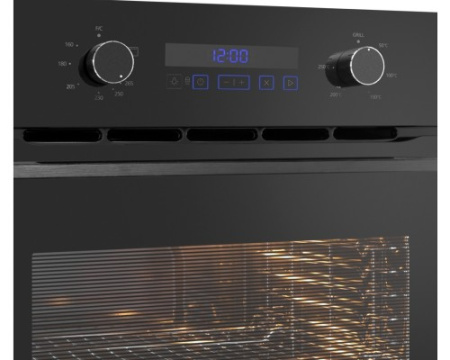 Шкаф духовой газовый с электрическим грилем Maunfeld MOGM703B2