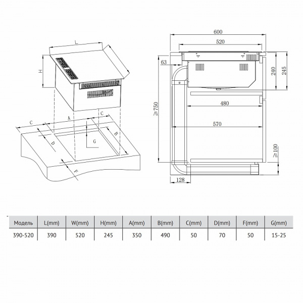 Варочная поверхность Korting HIBH 40980 NB