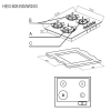 Варочная панель газовая Evelux HEG 605 BG
