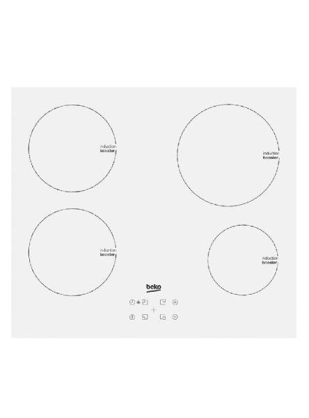 Индукционная варочная панель Beko HII64400ATW