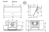 Вытяжка Falmec Design VERSO 85 WHITE