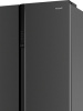 Холодильник Weissgauff WSBS 600 NoFrost Inverter Inox Glass