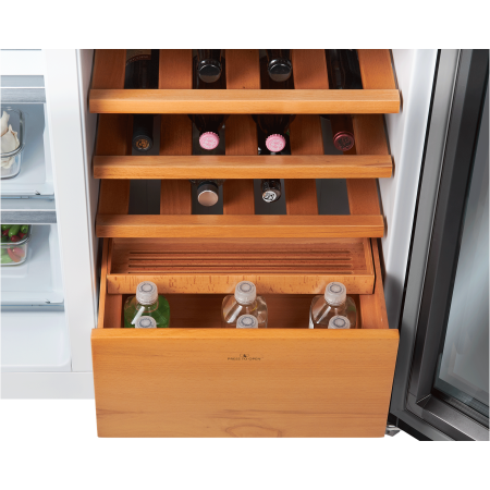Холодильник Hiberg RFS-700DX NFGB inverter Wine