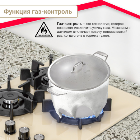 Газовая варочная поверхность Simfer H45N35J571