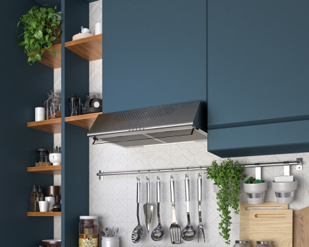 Плоская кухонная вытяжка LEX Simple 2M 600 Inox