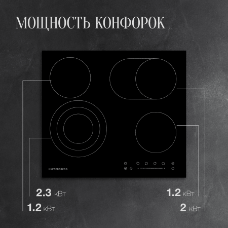 Варочная панель Kuppersberg ECS 623