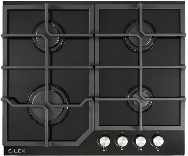 Газовая варочная поверхность LEX GVG 642 BLACK