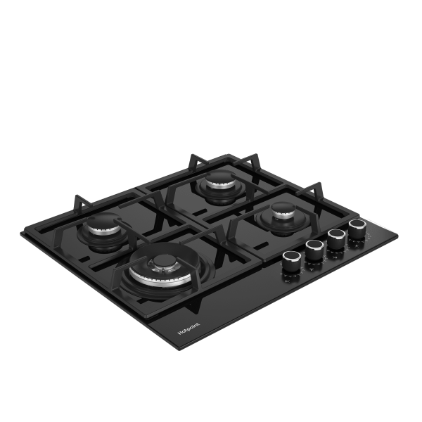 Газовая варочная панель Hotpoint HGS 62F/BK