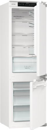 Встраиваемый двухкамерный холодильник Gorenje NRKI517E82WF