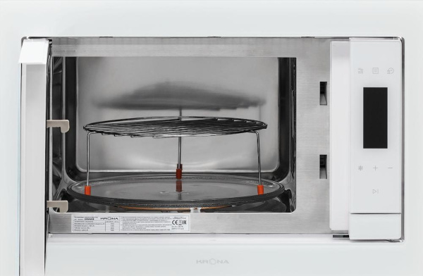 Встраиваемая микроволновая печь KRONA ESSEN 60 WH DOTS