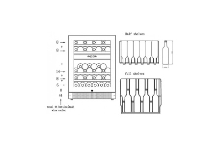 Винный шкаф Vestfrost Solutions W 45