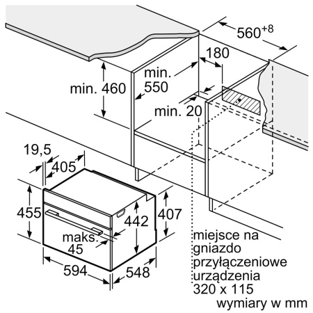 Духовой шкаф Bosch CSG7364B1