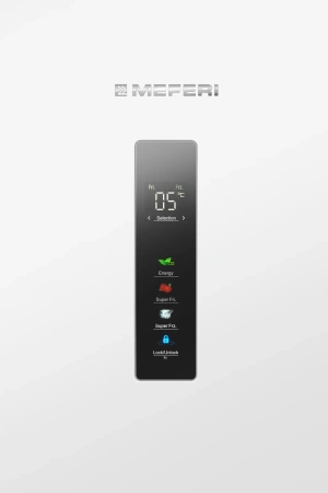 Холодильник с инвертором Meferi MFR185WH TOTAL NO FROST COMBI ULTRA