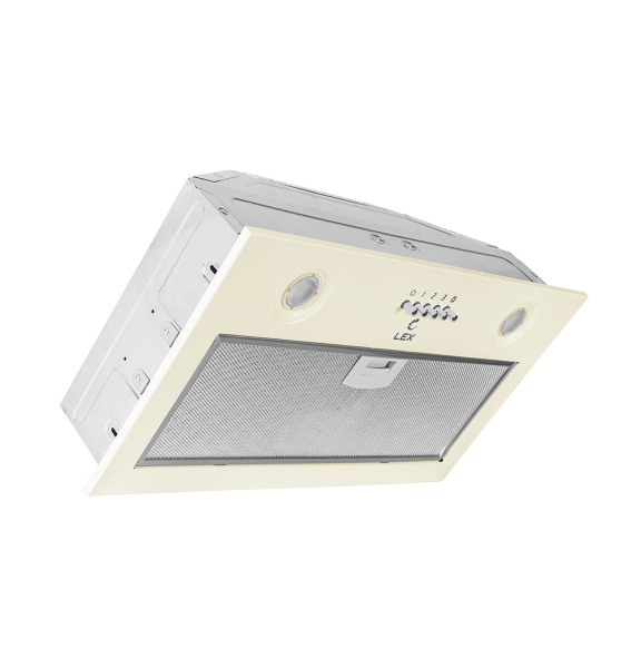 кухонная вытяжка LEX Ghost 600 IVORY LIGHT БЕЛЫЙ АНТИК