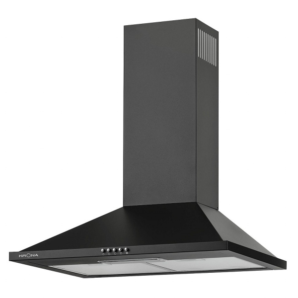Вытяжка кухонная KRONA BELLA 600 BLACK push button