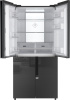 Холодильник Weissgauff WCD 450 Inox Glass NoFrost Inverter