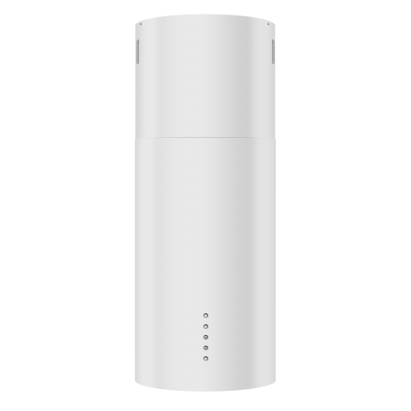 Цилиндрическая островная вытяжка MEFERI TUBE35WH ISLA ULTRA