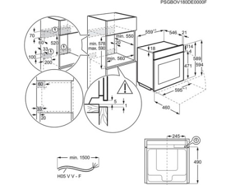 Духовой шкаф Electrolux OEE5C71Z