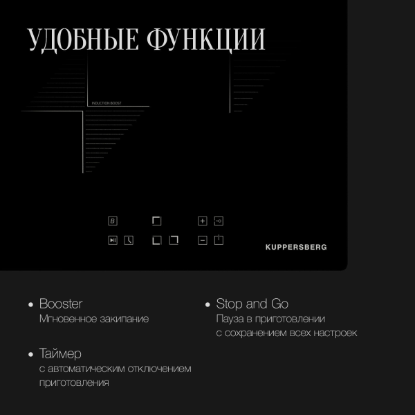 Индукционная варочная панель Kuppersberg ICO 402