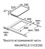 Электрическая варочная панель Maunfeld CVCE292MBK2